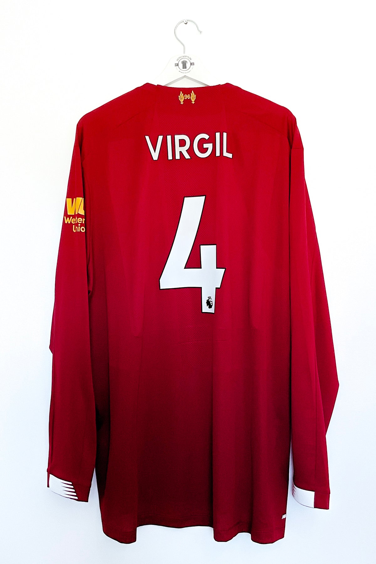 Liverpool 2019/2020 Hjemmebane #Virgil 4 XXXL 9/10