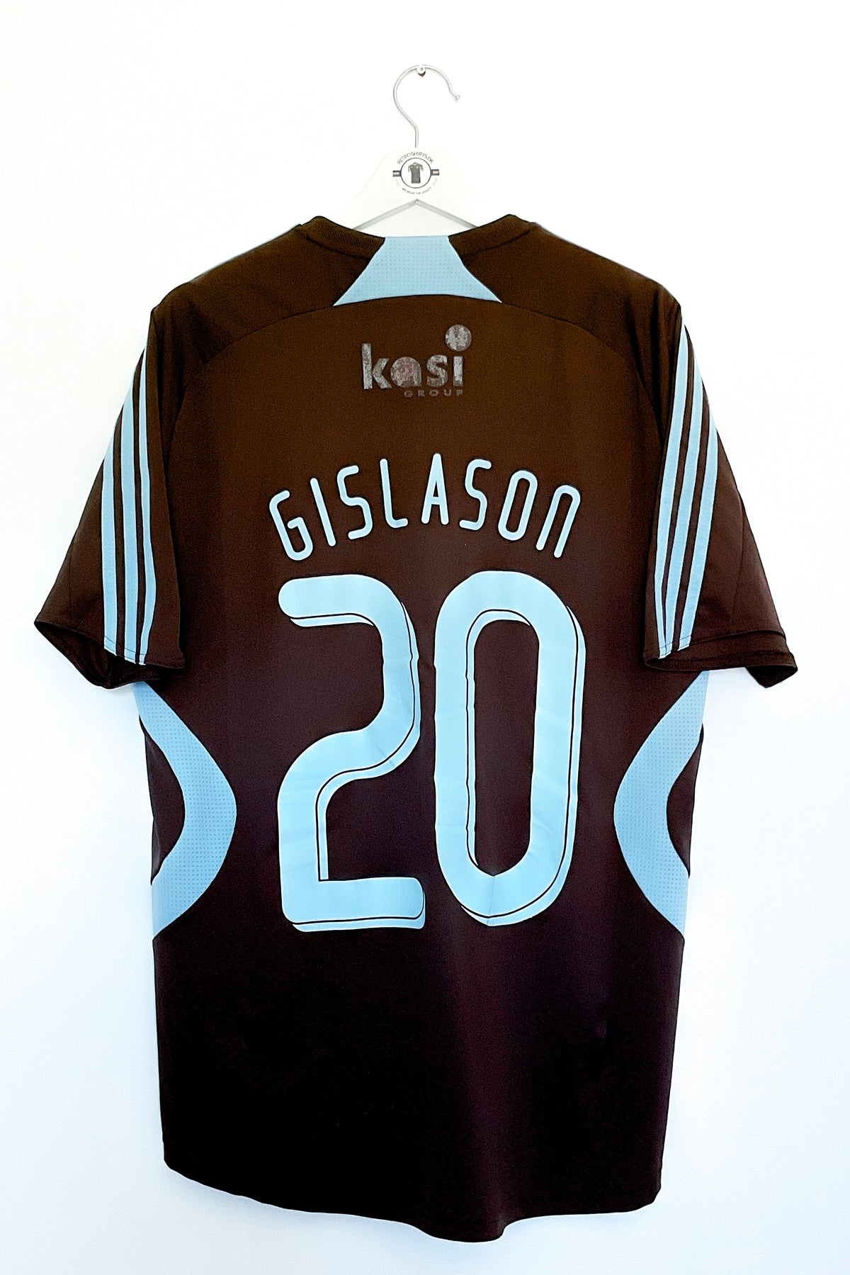 Brøndby IF 2007/2009 Udebane #Gislason 20 Medium 7/10