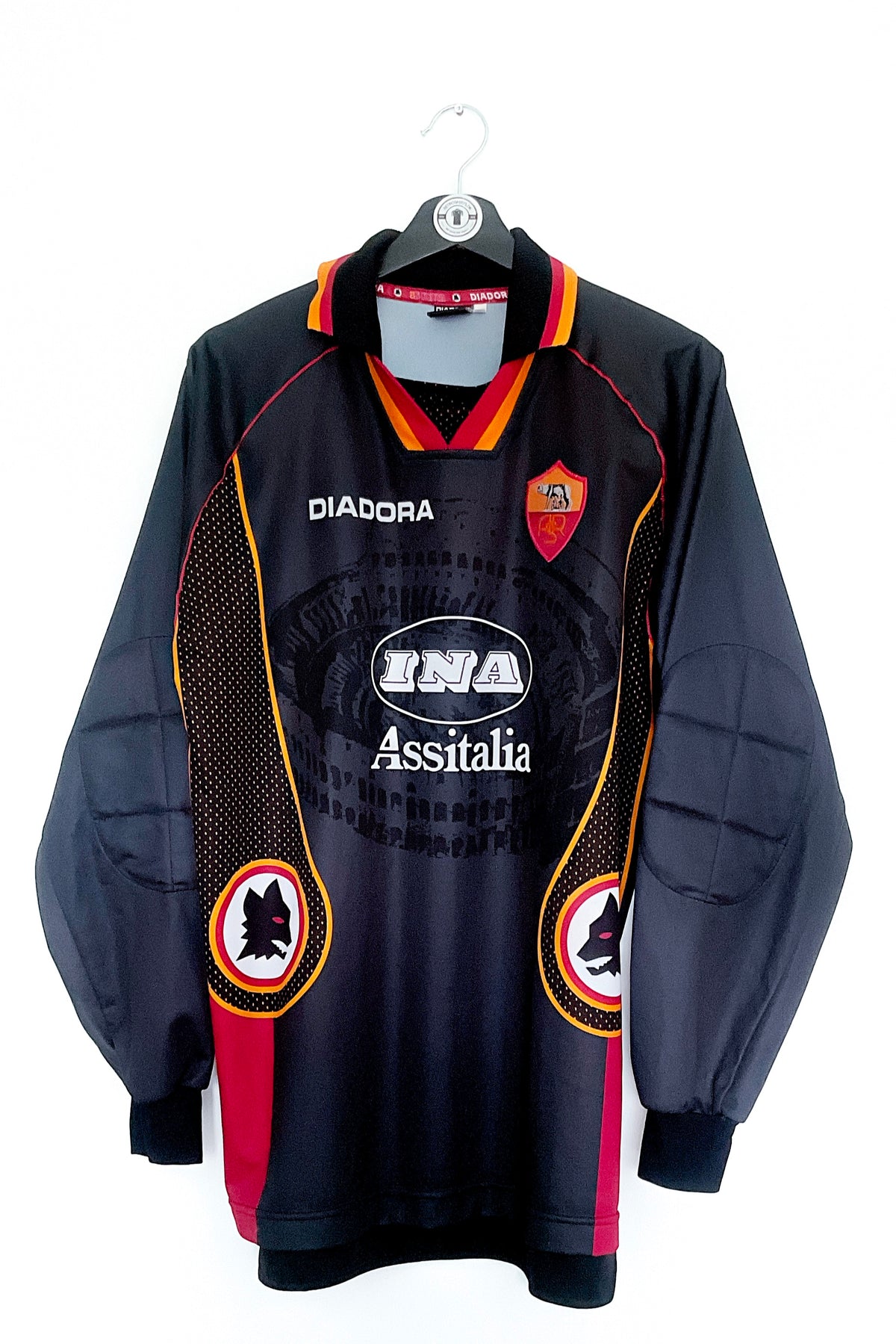 AS Roma 1997/1998 Målmandstrøje Large 9/10