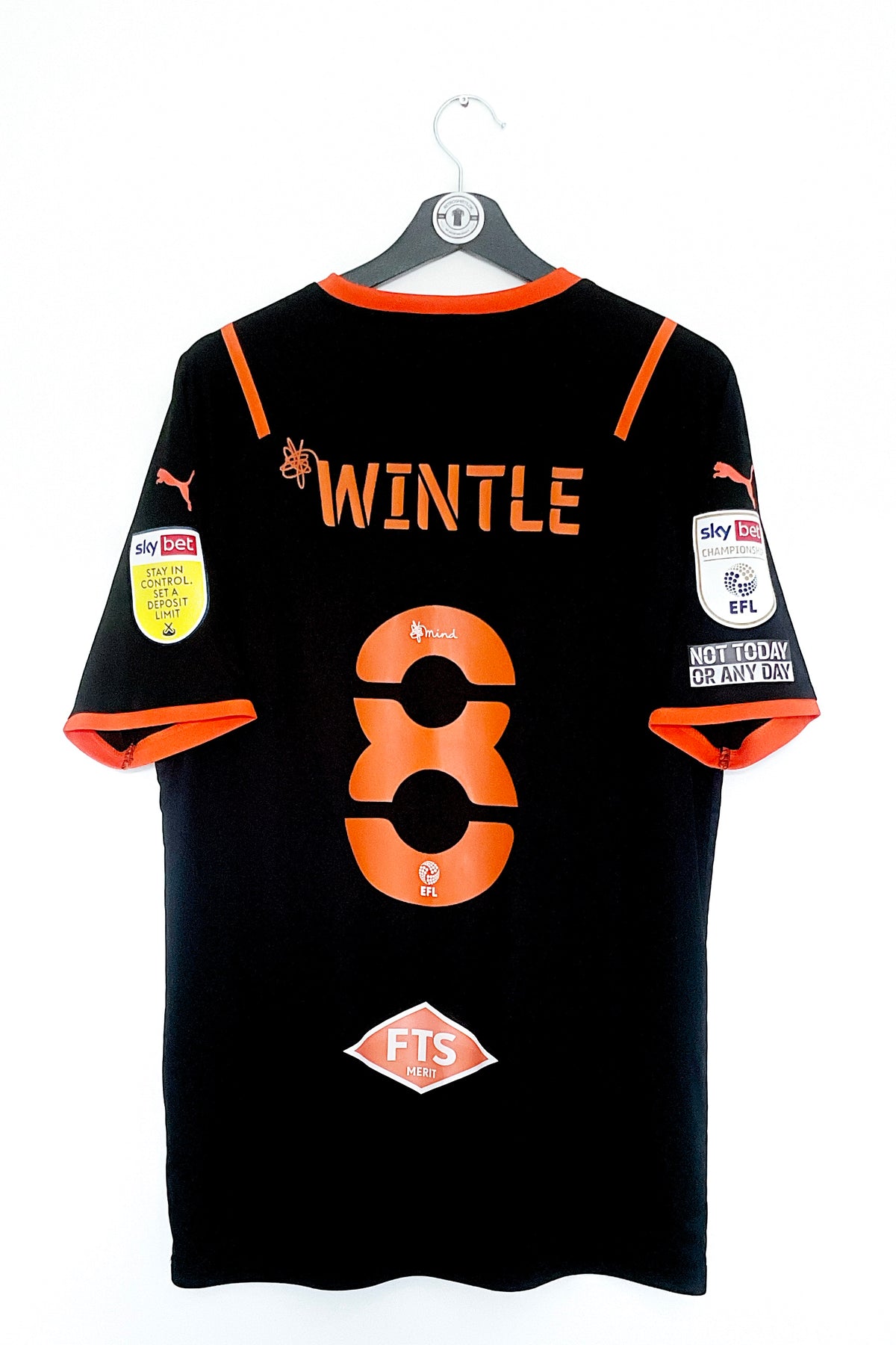 Blackpool 2020/2021 3.Trøje #Wintle 8 Large 9/10