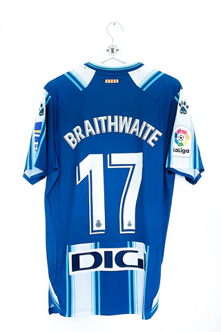 Espanyol 2022/2023 Hjemmebane #Braithwaite 7 #Matchworn Large 9/10
