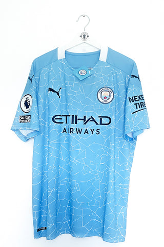 Manchester City 2020/2021 Hjemmebane #Foden 47 #Autograf XL 10/10