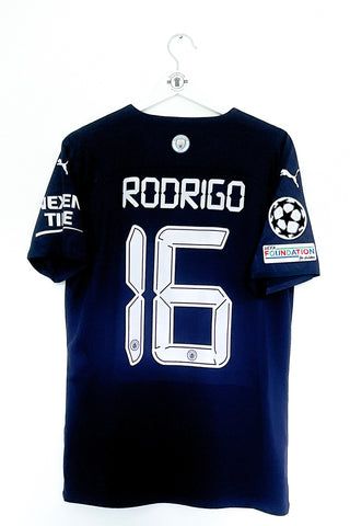 Manchester City 2021/2022 3.Trøje #Rodri 16 #Match issued Large 9/10