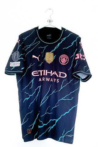 Manchester City 2023/2024 3.Trøje #J.Alverez 19 #Authentic Large 9/10