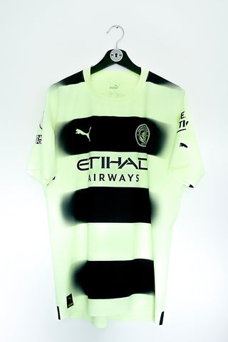 Manchester City 2022/2023 3.Trøje #De Bruyne 17 #Authentic Large 8/10