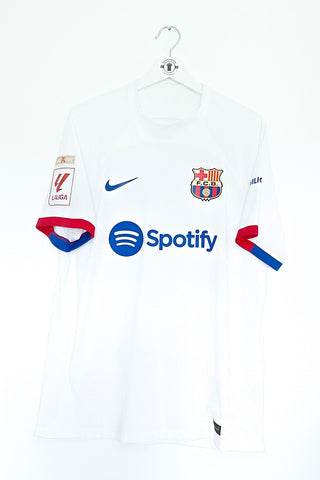 Barcelona 2023/2024 Udebane #Lewandowski 9 #Authentic Large 9/10