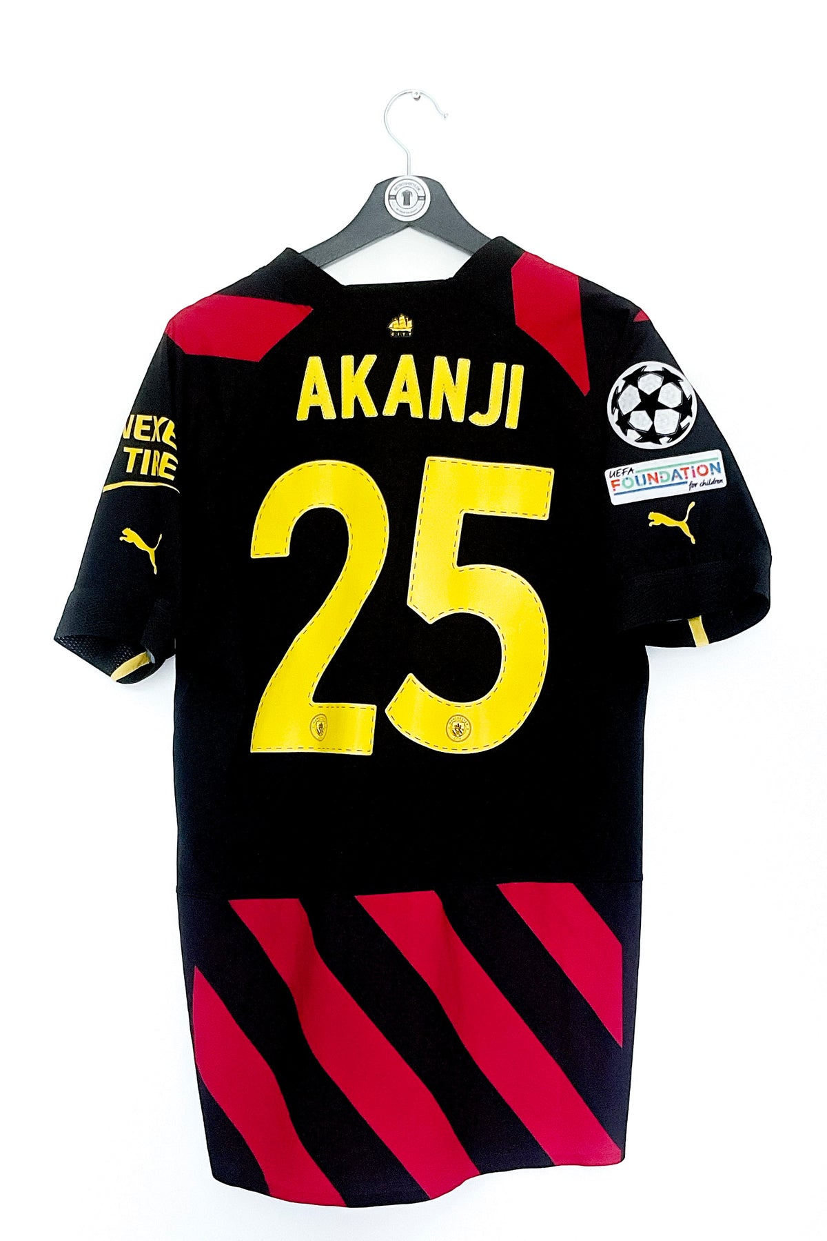 Manchester City 2022/2023 Udebane #Akanji 25 #Authentic Large 8/10