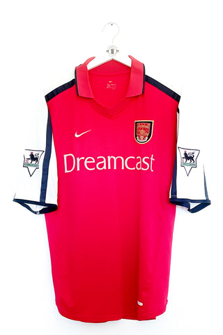 Arsenal 2000/2002 Hjemmebane #Henry 14 Large 8/10