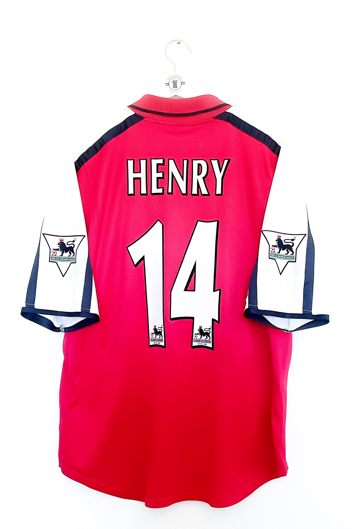 Arsenal 2000/2002 Hjemmebane #Henry 14 Large 8/10
