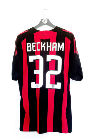AC Milan 2008/2009 Hjemmebane #Beckham 32 XL 8/10