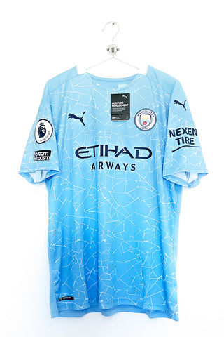 Manchester City 2020/2021 Hjemmebane #De Bruyne 17 XL 10/10