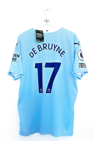 Manchester City 2020/2021 Hjemmebane #De Bruyne 17 XL 10/10