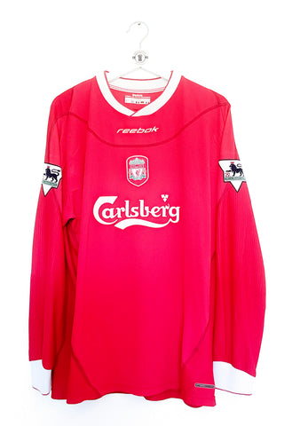 Liverpool 2002/2004 Hjemmebane #Gerrard 17 XL 9/10