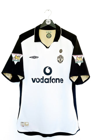 Manchester United 2001/2002 Udebane #Beckham 7 #Reversible Large 8/10