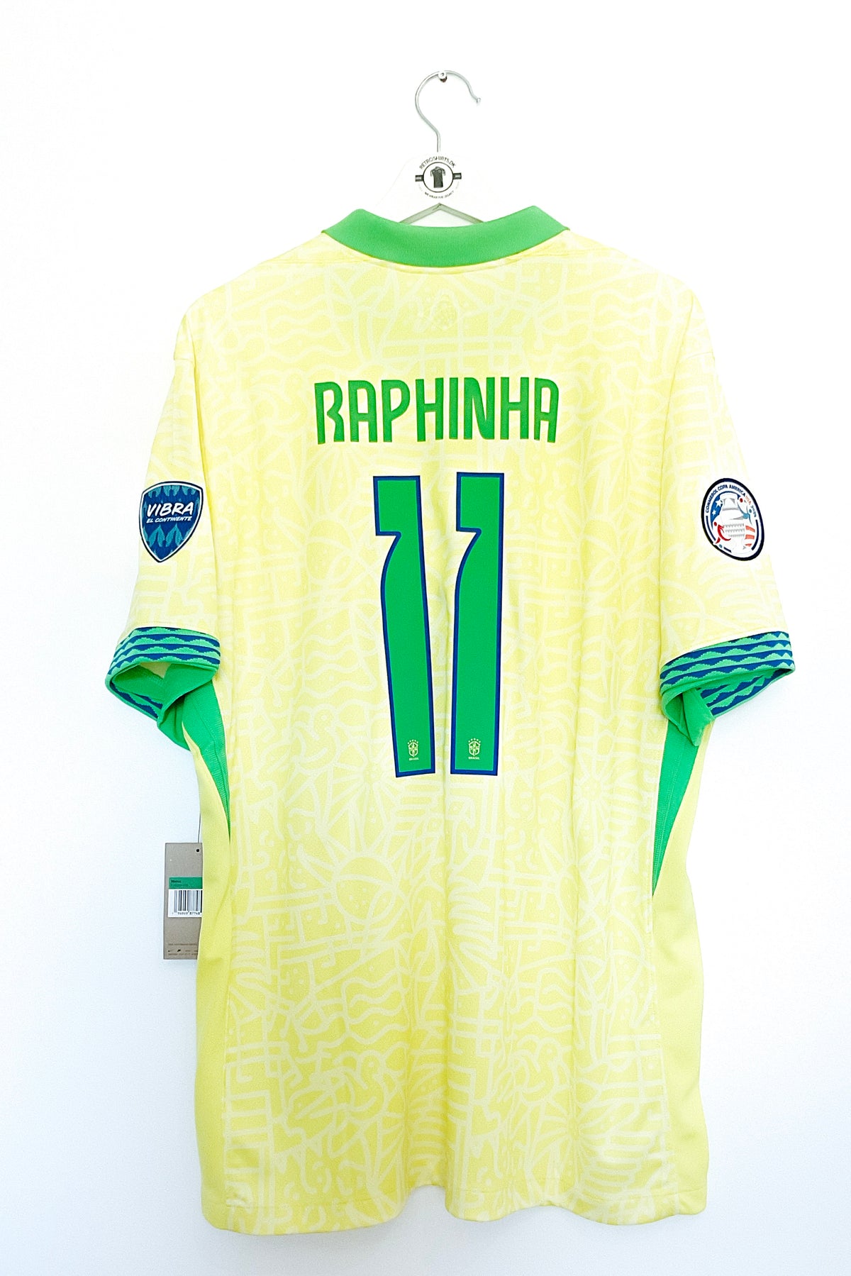 Brasilien 2021 Hjemmebane #Raphinha 11 Large 10/10