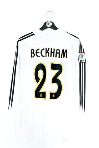 Real Madrid 2004/2005 Hjemmebane #Beckham Medium 9/10