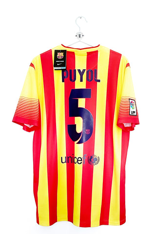 Barcelona 2013/2014 Udebane #Puyol 5 Large 10/10