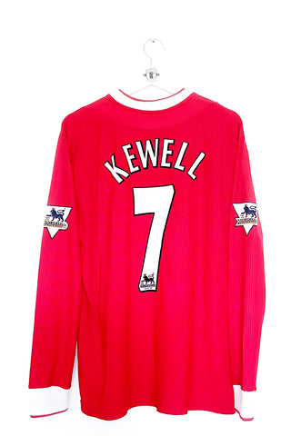Liverpool 2002/2004 Hjemmebane #Kewell 7 Medium 9/10