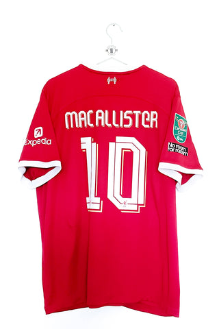 Liverpool 2023/2024 Hjemmebane #Mac Allister 10 #Match details XXL 9/10