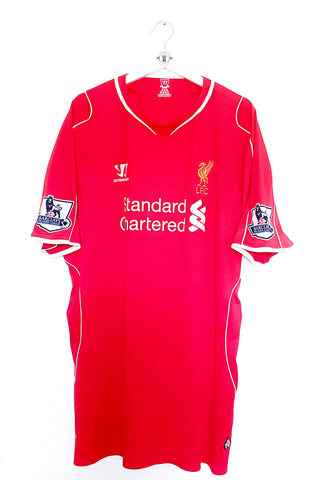 Liverpool 2014/2015 Hjemmebane #Gerrard 8 XXXL 9/10