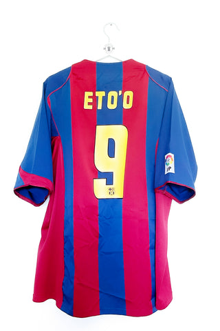 Barcelona 2004/2005 Hjemmebane #Eto'o 9 XXL 9/10