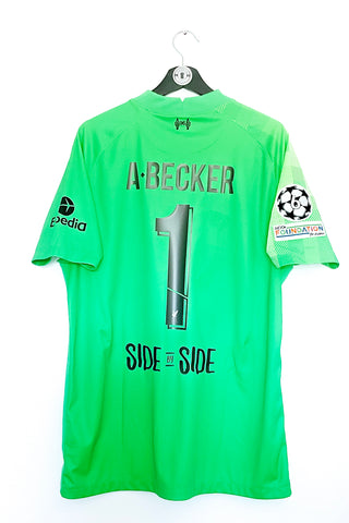 Liverpool 2021/2022 Målmandstrøje #A. Becker 1 Xl 9/10