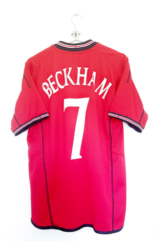 England 2002 Udebane #Beckham 7 Large 8/10