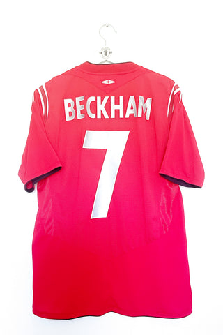 England 2004 Udebane #Beckham 7 Large 9/10