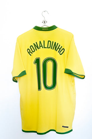 Brasilien 2006 Hjemmebane #Ronaldinho 10 XL 9/10