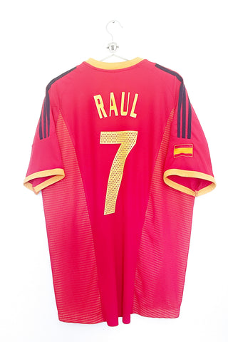 Spanien 2002 Hjemmebane #Raul 7 XL 8/10