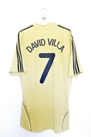 Spanien 2008 Udebane #David Villa 7 XL 9/10