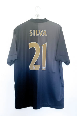 Manchester City 2013/2014 Udebane #Silva 21 XL 9/10