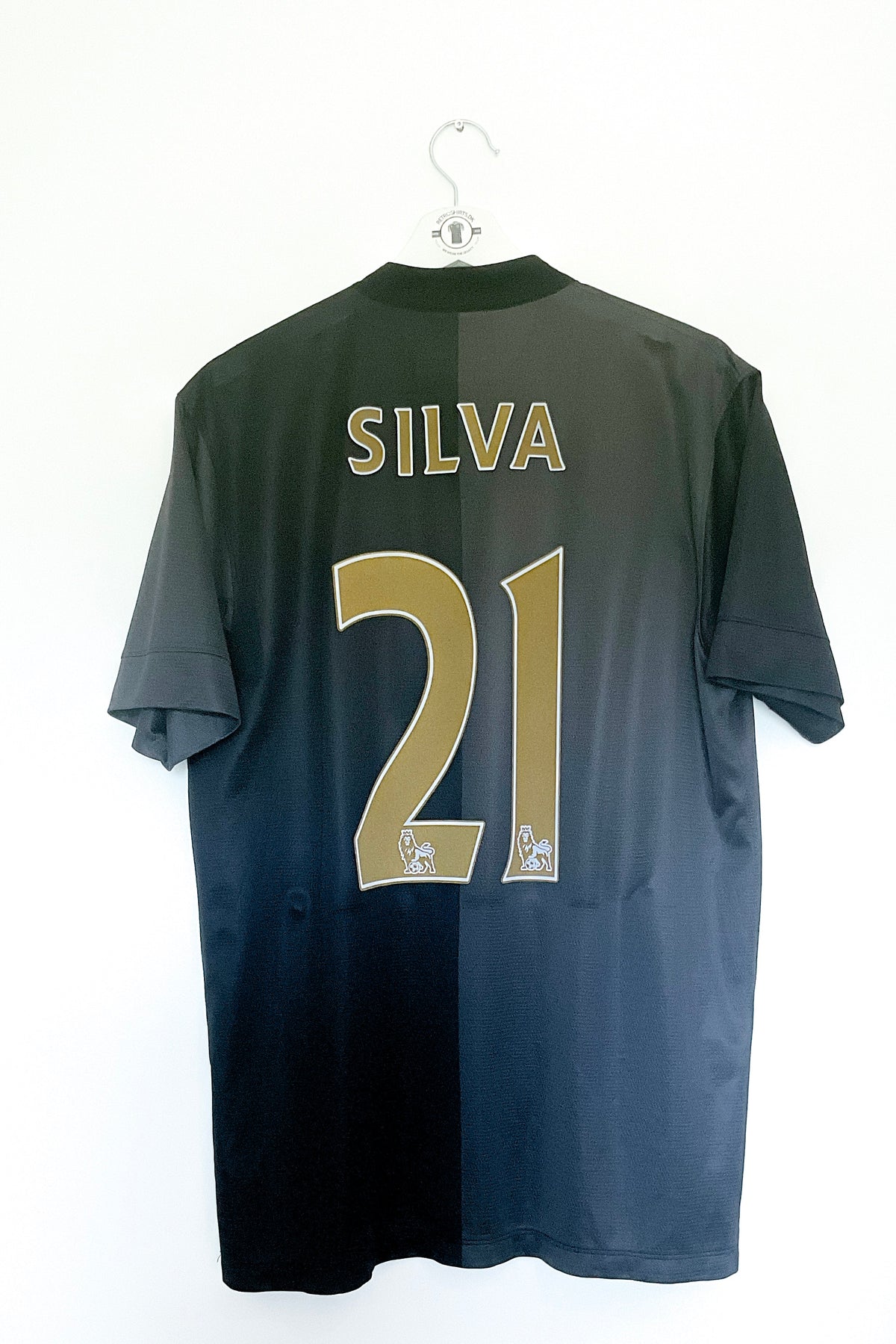 Manchester City 2013/2014 Udebane #Silva 21 Large 9/10