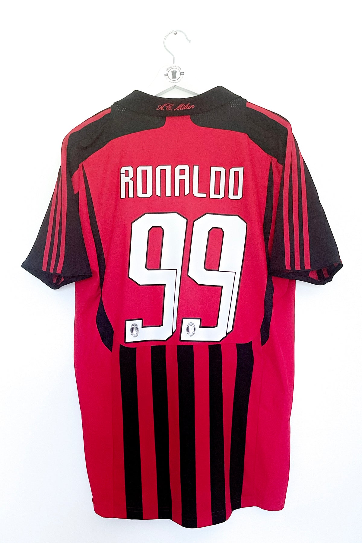 AC Milan 2007/2008 Hjemmebane #Ronaldo 99 Medium 9/10