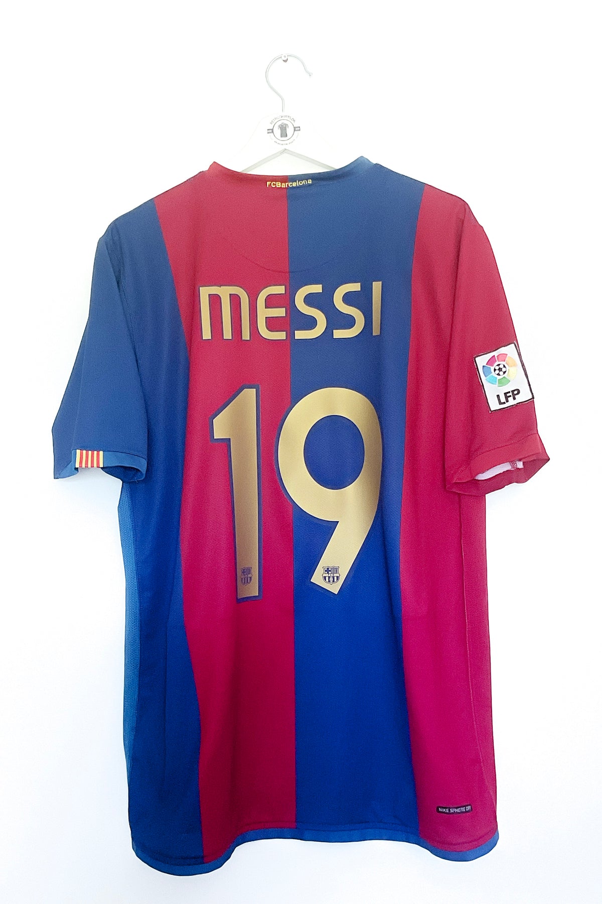 Barcelona 2006/2007 Hjemmebane #Messi 19 Large 9/10