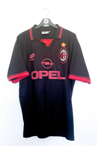 AC Milan 1996/1997 3.Trøje #Maldini 3 XL 9/10
