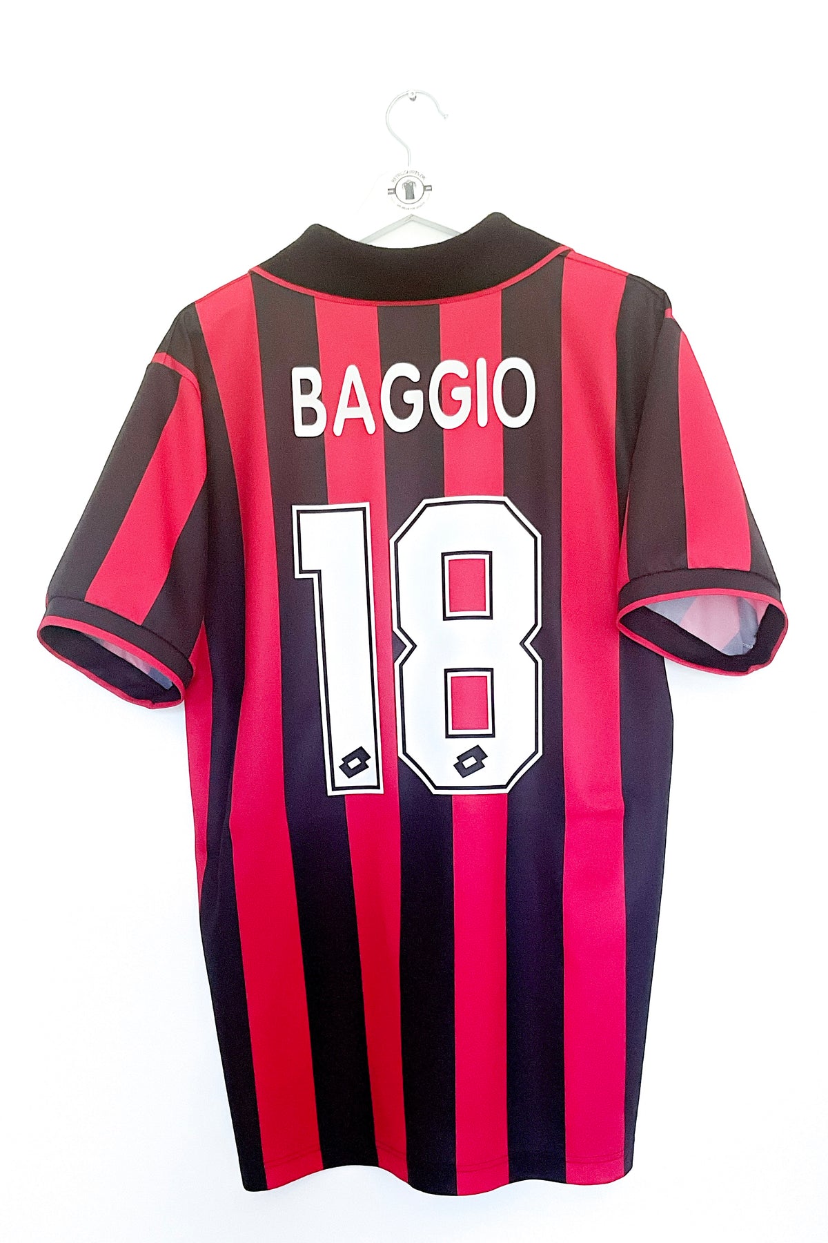AC Milan 1995/1996 Hjemmebane #Baggio 18 Large 9/10