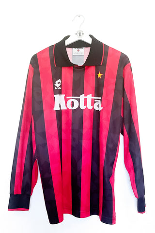 AC Milan 1993/1994 Hjemmebane #Van Basten 9 Large 8/10