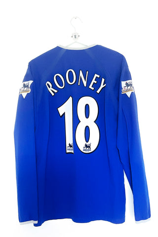 Everton 2003/2004 Hjemmebane #Rooney 18 Large 8/10