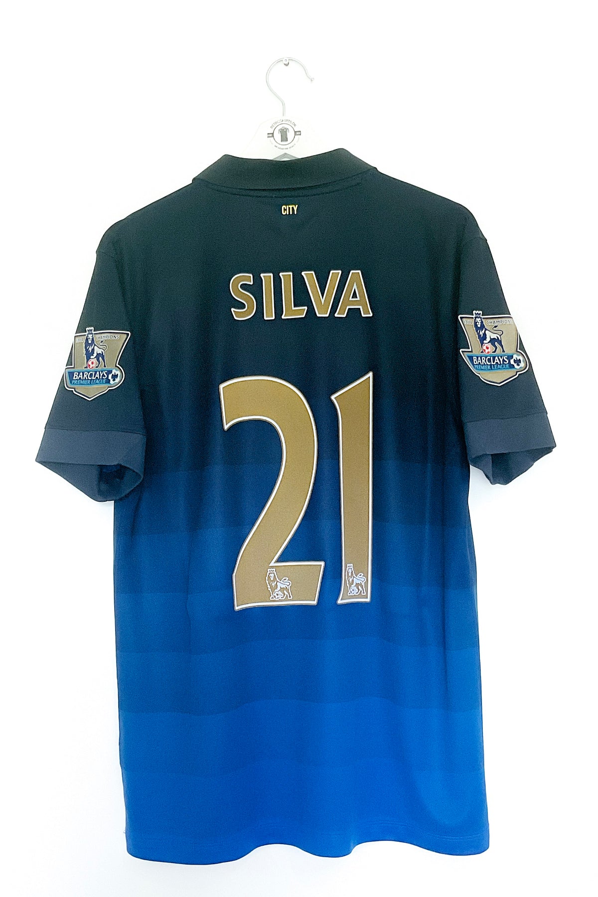 Manchester City 2014/2015 Udebane #Silva 21 Medium 9/10