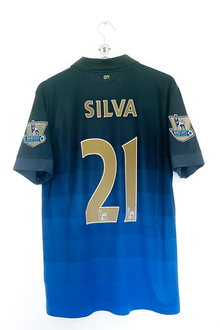 Manchester City 2014/2015 Udebane #Silva 21 Medium 9/10