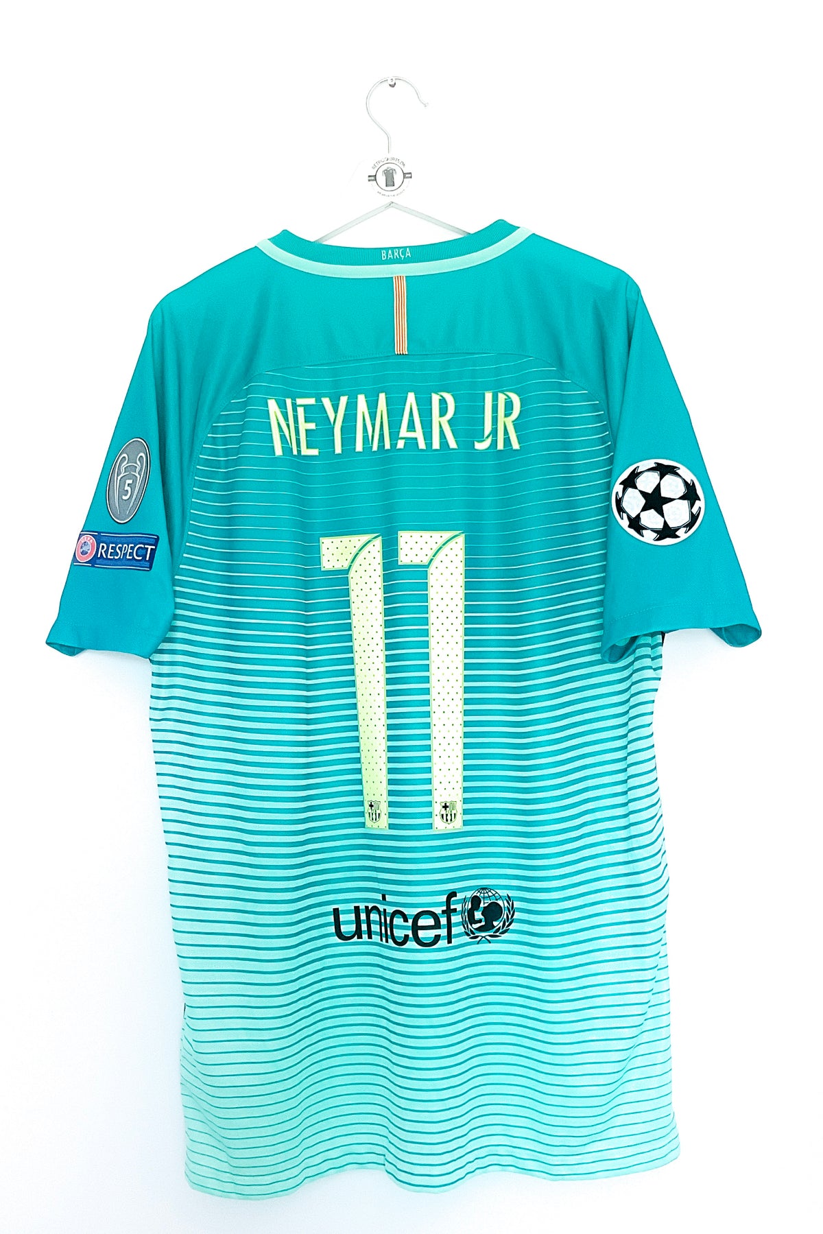 Barcelona 2016/2017 3.Trøje #Neymar JR. 11 XL 9/10
