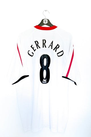Liverpool 2005/2006 Udebane #Gerrard 8 XL 9/10