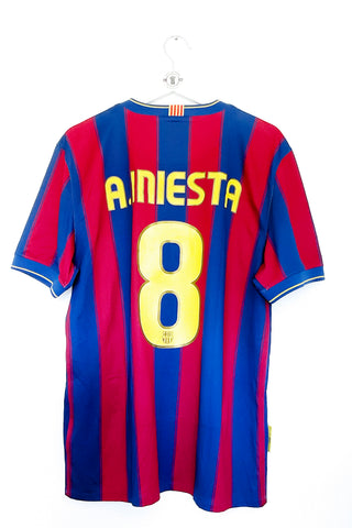 Barcelona 2009/2010 Hjemmebane #Iniesta 8 Medium 8/10