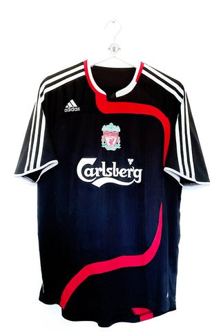 Liverpool 2007/2008 3.Trøje #Gerrard 8 Medium 9/10