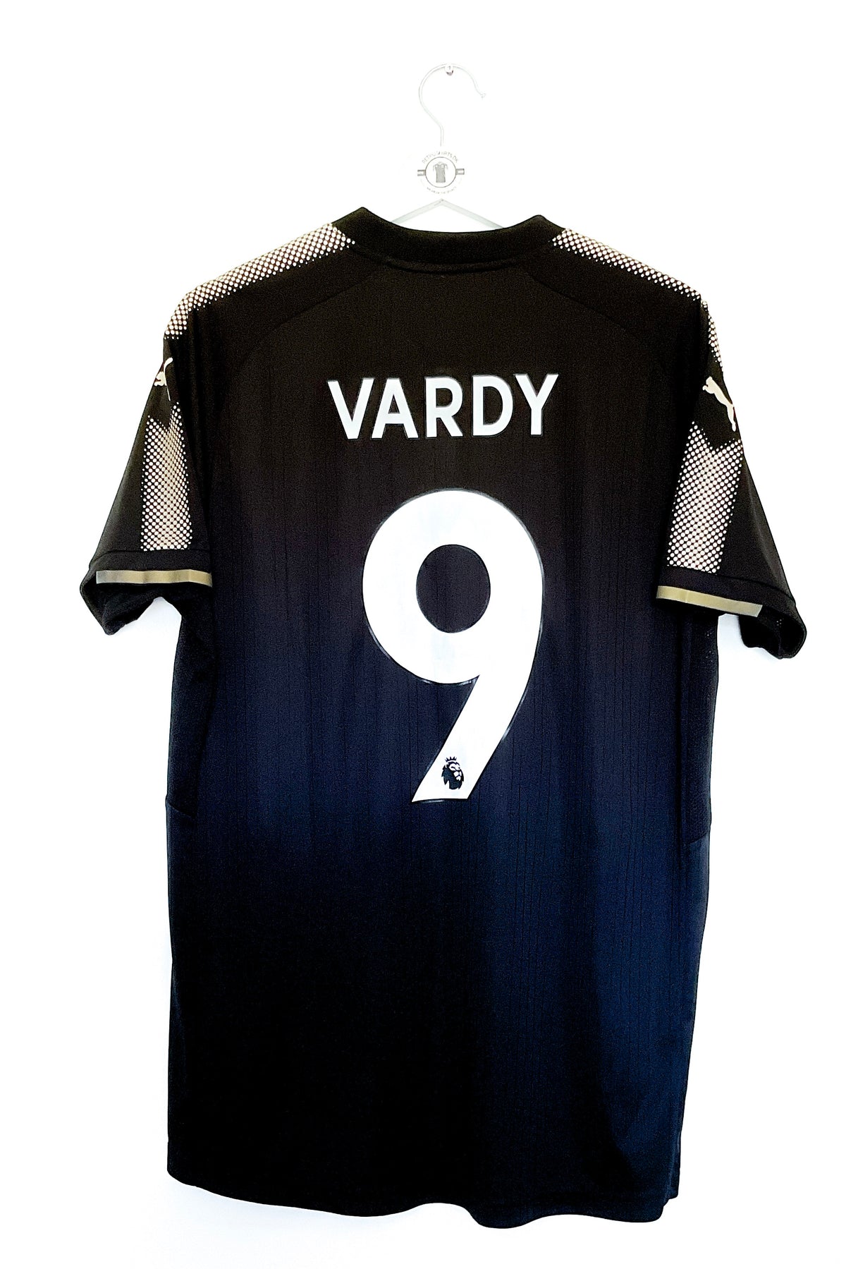 Leicester 2017/2018 Udebane #Vardy 9 Large 9/10