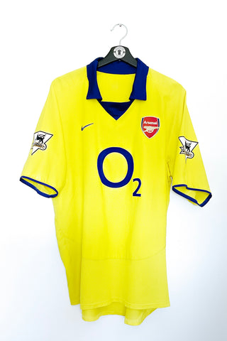 Arsenal 2003/2004 Udebane #Bergkamp 10 XL 8/10