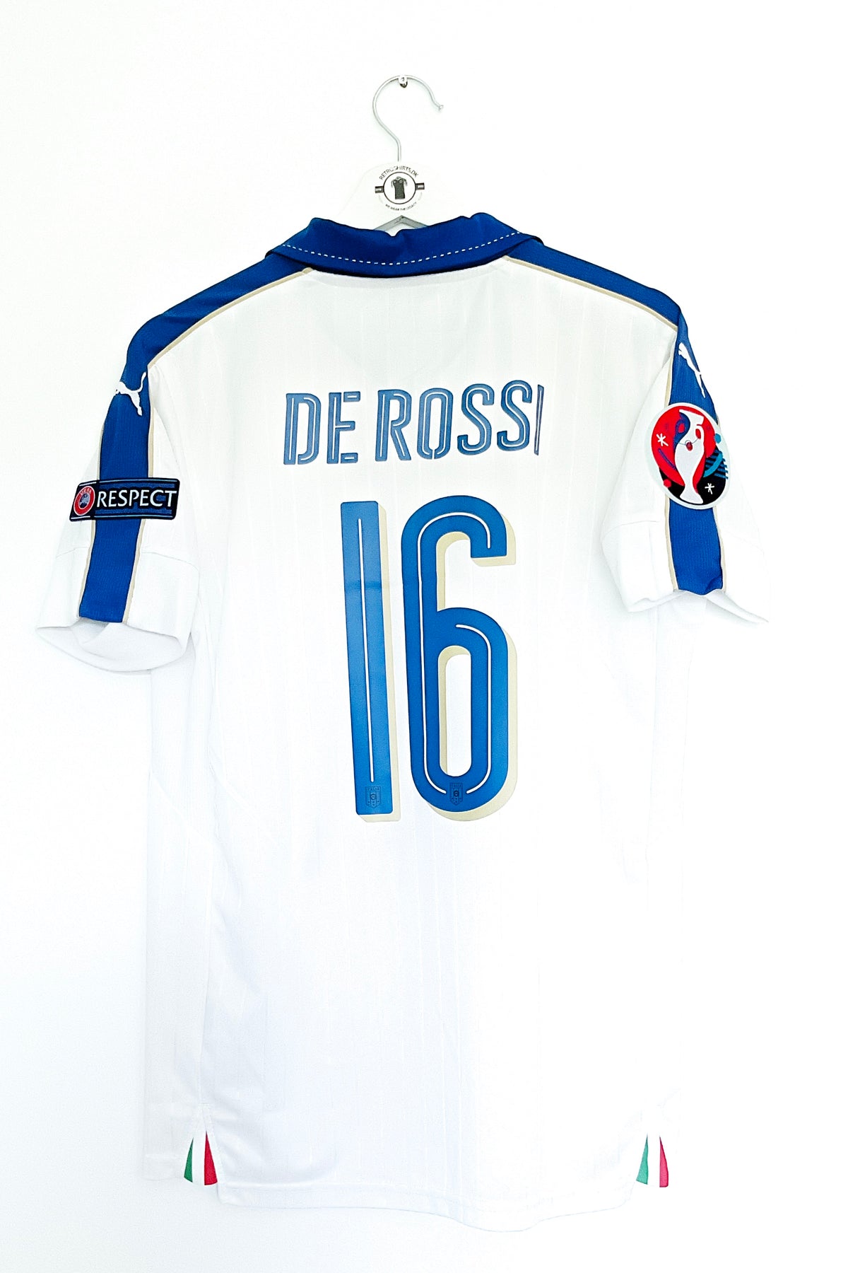 Italien 2016 Udebane #De Rossi 16 Medium 8/10