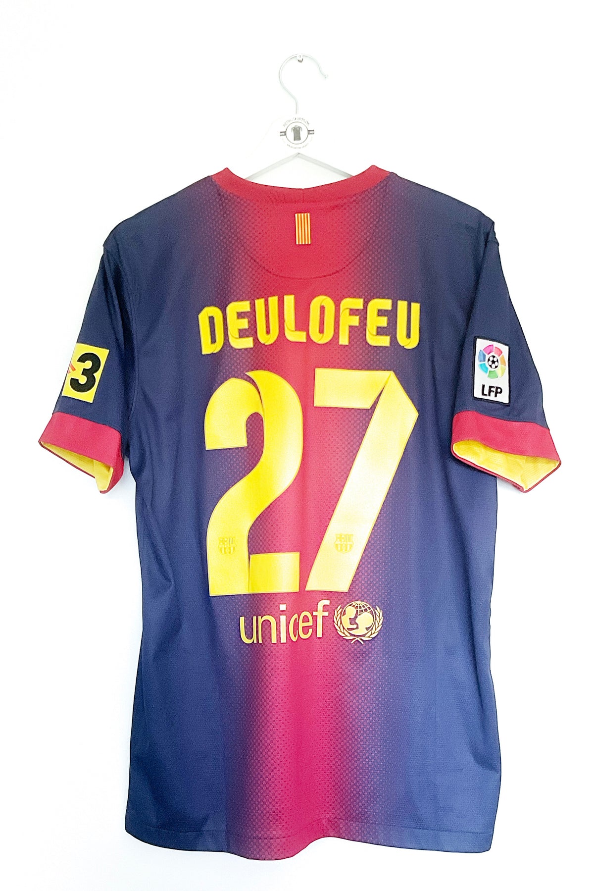 Barcelona 2012/2013 Hjemmebane #Deulofeu 27 Medium 9/10