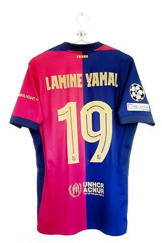 Barcelona 2024/2025 Hjemmebane #Lamine Yamal 19 Large 9/10